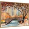 Autumn in New York - Study I by Samuel Dixon Canvas Wall Art Print Framed in Natural